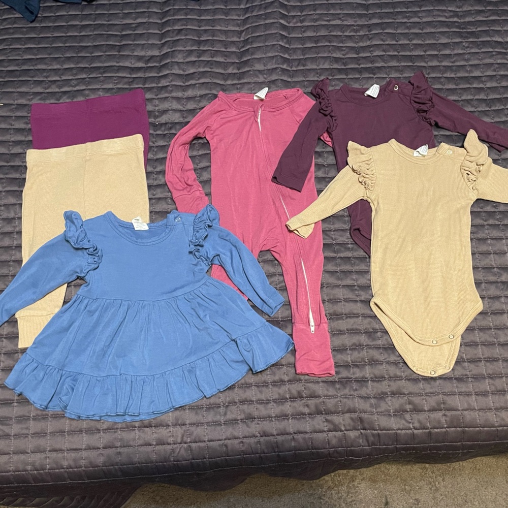Larkspur Bamboo Baby Clothes Bundle